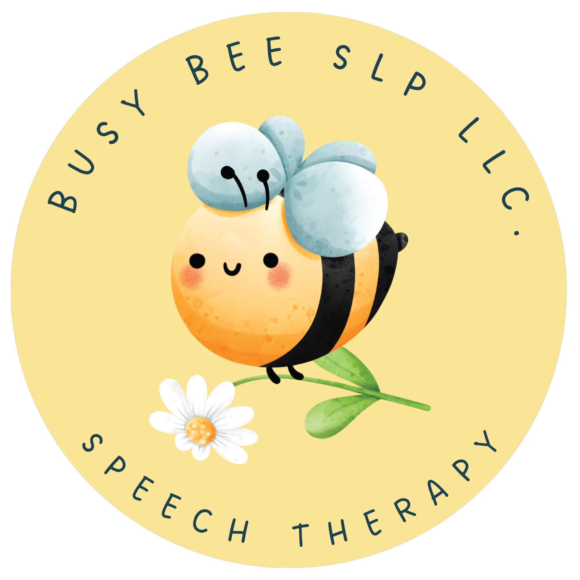 Busy Bee SLP Speech Therapy logo